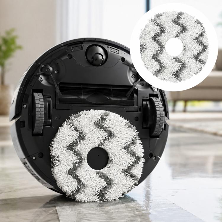 For Ecovacs DEEBOT T20 Pro / T20 Max / T20 Replacement Parts, 14pcs Combo, Main Brush, Activated Carbon Filter, Dual White Side Brush, Dual Grey Side Brush, Mop Pad Holder, Dust Bag, Activated Carbon Dust Bag, White Mop Pad, Grey Mop Pad               ...