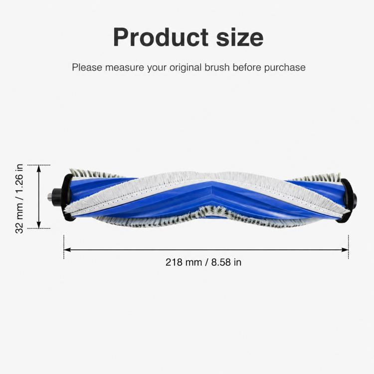 For Ecovacs DEEBOT X2S Replacement Parts, Main Brush, Side Brush, Mop Pad, Edge Mop Pad, Dust Bag, Filter