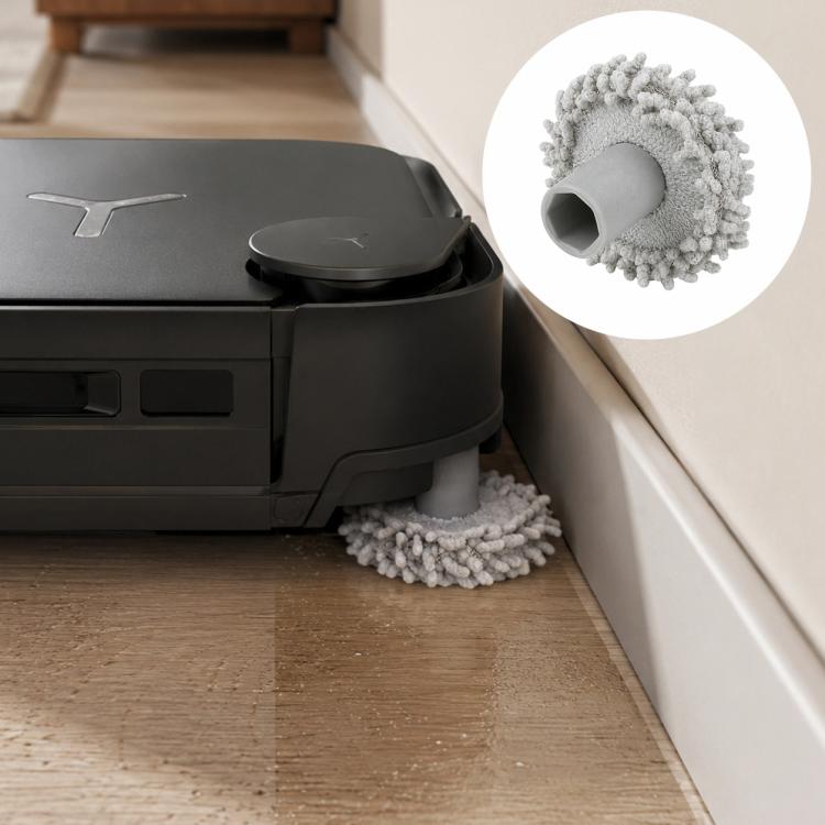 For Ecovacs DEEBOT X2S Replacement Parts, Main Brush, Side Brush, Mop Pad, Edge Mop Pad, Dust Bag, Filter