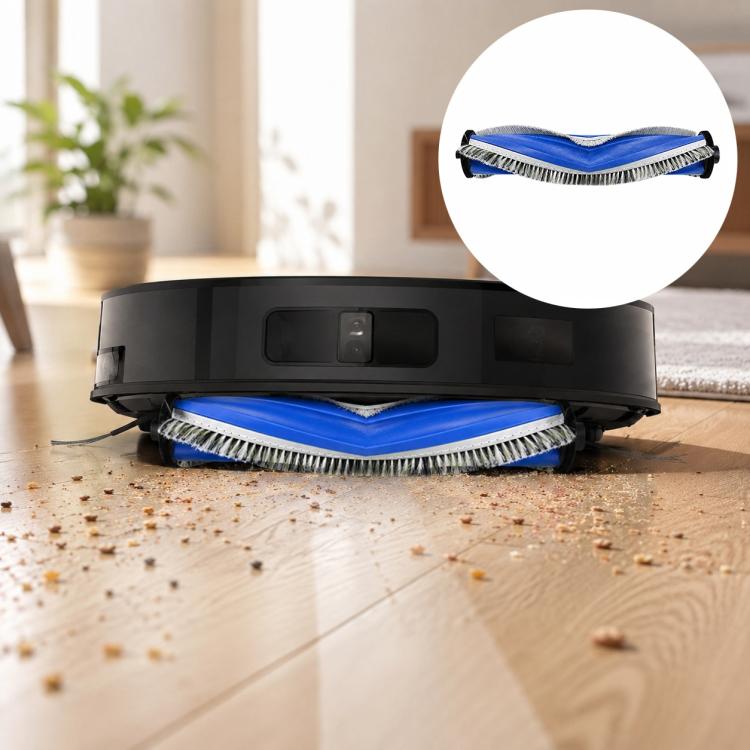 For Ecovacs DEEBOT X5 / X5 Pro / X5 Max / X5 Pro Plus Replacement Parts, Main Brush, Side Brush, Black Filter, White Filter, Blue Striped Mop Pad, Mop Pad, White Striped Mop Pad, Dust Bag, Activated Carbon Dust Bag, Mop Pad Holder, Main Brush Cover