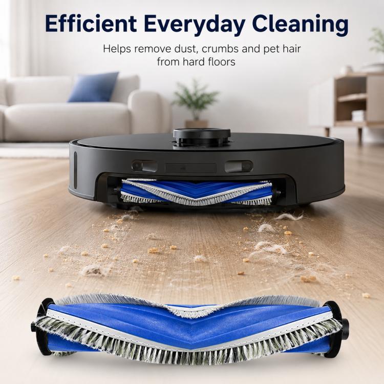 For Ecovacs DEEBOT X5 / X5 Pro / X5 Max / X5 Pro Plus Replacement Parts, Main Brush, Side Brush, Black Filter, White Filter, Blue Striped Mop Pad, Mop Pad, White Striped Mop Pad, Dust Bag, Activated Carbon Dust Bag, Mop Pad Holder, Main Brush Cover