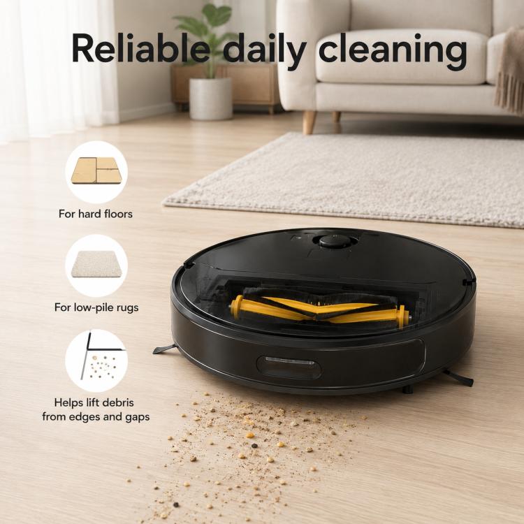 For Ecovacs DEEBOT DN520 / DN55 / DN33 / DN35 / DN36 / DN56 Replacement Parts, Main Brush, Dual Side Brush, Mop Pad, Disposable Mop Pad, Dust Box Flap, Filter, Water Tank, Mop Pad Holder