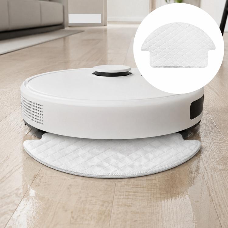 For Ecovacs DEEBOT DJ35 / DJ36 Replacement Parts, Main Brush, Dual Side Brush, Filter, Mop Pad, Disposable Mop Pad, 10pcs Hook and Loop Fastener, Dust Box Flap, Mop Pad Holder