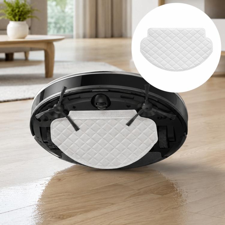 For Ecovacs DEEBOT T5 / T5 Max / N5 / N8 / DV35 / DJ65 / DX55 Replacement Parts, Dual Side Brush, Filter, Mop Pad, Disposable Mop Pad, 10pcs/Pack Wet Mop Pad, Mop Pad Holder, Dust Box, Dust Box Flap, 10pcs Hook and Loop Fastener, 9pcs Combo, 10pcs Combo