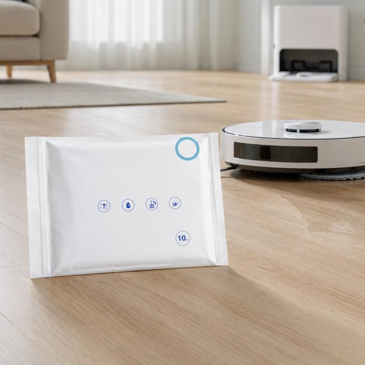 For Ecovacs DEEBOT T5 / T5 Max / N5 / N8 / DV35 / DJ65 / DX55 Replacement Parts, Dual Side Brush, Filter, Mop Pad, Disposable Mop Pad, 10pcs/Pack Wet Mop Pad, Mop Pad Holder, Dust Box, Dust Box Flap, 10pcs Hook and Loop Fastener, 9pcs Combo, 10pcs Combo