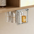 Self Adhesive Transparent Pull-Out Drawer Style Storage Box, 10x10x8.5cm, 15x10x8.5cm, 21.5x10x8.5cm