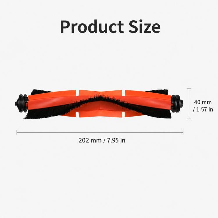 For Xiaomi Mijia Robot Vacuum Cleaner 5 Pro OV21CN Replacement Parts, Main Brush, Side Brush, Dust Bag, Activated Carbon Dust Bag, Dual Filter, Fine Mop Pad, Thick Striped Mop Pad