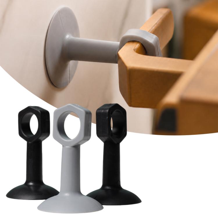 Suction Cup Door Handle Anti-collision Protective Pad, 58x41x17mm, 65x45x19mm, 70x47x21mm