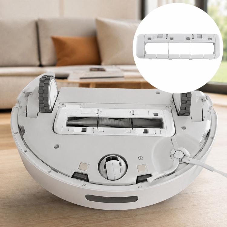 For Xiaomi Robot Vacuum X10 Plus / X20 Plus / S20 / S20 Plus / S10 / S10 Plus / S10 Pro Replacement Parts, Grey Orange Main Brush, Black Orange Main Brush, Rubber Roller Brush, Main Rubber Brush Cover, Main Brush Cover, Grey Side Brush, White Side Brus...