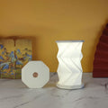 Mini Foldable Rotating Paper LED Lantern Night Light, White, Flying Apsaras, Flowers, Starry Night, Science Fiction, Black Character, Bamboo, Yellow Green, Forest Leaf, Deer, Cherry Blossoms