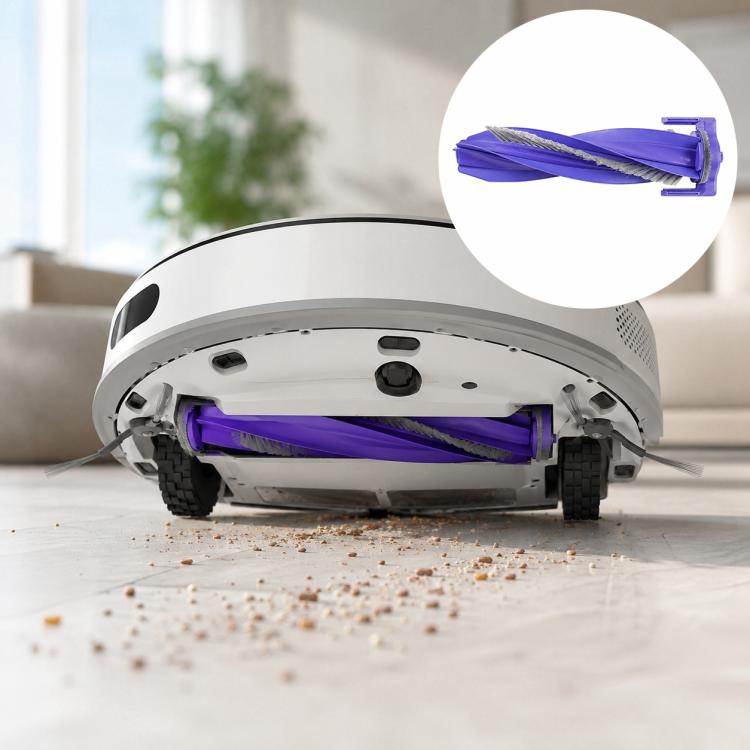 For Narwal J4 / J4 Lite Robot Vacuum Cleaner Replacement Parts, Main Brush, Side Brush, Dual Side Brush, Dual Activated Carbon Filter, Dual Filter, Dust Bag+Filter Integrated, Main Brush Cover