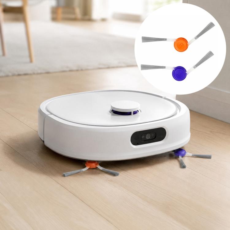 For Narwal J5 Robot Vacuum Cleaner Replacement Parts, Main Brush, Dual Side Brush, White Mop Pad, Grey Mop Pad, 2pcs Activated Carbon Filter, Dual Filter, Dust Bag, Main Brush Cover