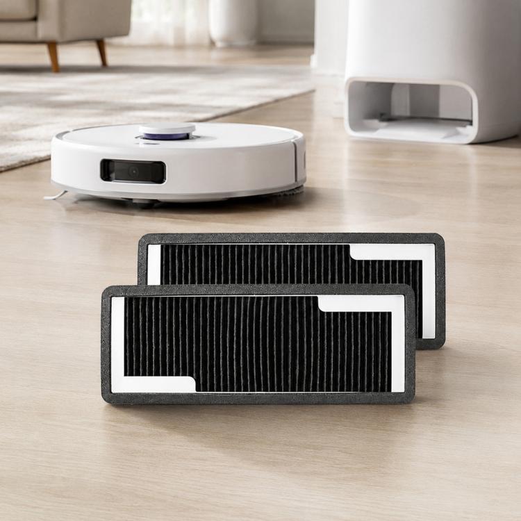 For Narwal J5 Robot Vacuum Cleaner Replacement Parts, Main Brush, Dual Side Brush, White Mop Pad, Grey Mop Pad, 2pcs Activated Carbon Filter, Dual Filter, Dust Bag, Main Brush Cover