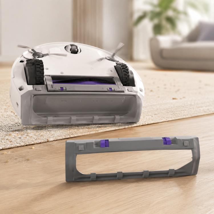 For Narwal J5 Robot Vacuum Cleaner Replacement Parts, Main Brush, Dual Side Brush, White Mop Pad, Grey Mop Pad, 2pcs Activated Carbon Filter, Dual Filter, Dust Bag, Main Brush Cover