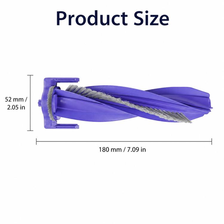 For Narwal J6 Robot Vacuum Cleaner Replacement Parts, Main Brush, Side Brush, Dual Filter, Dust Bag, Track Mop Pad