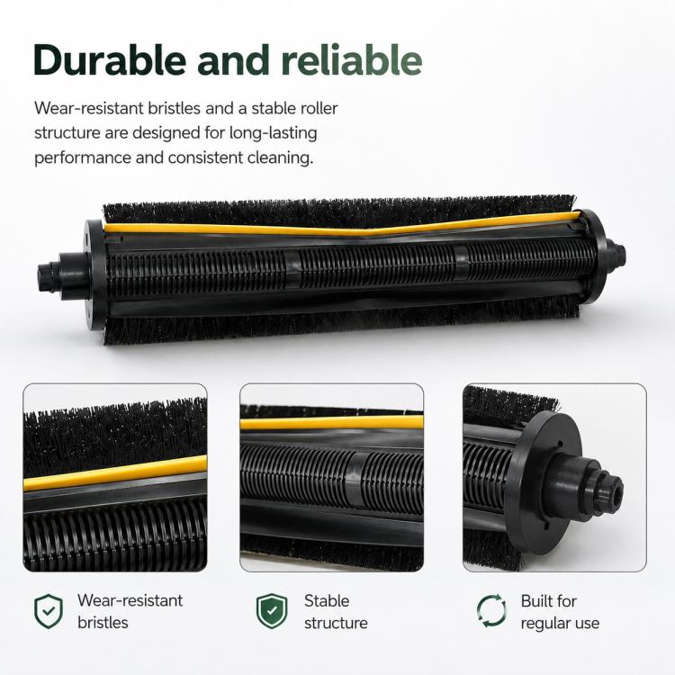 For Dreame P50 Pro Robot Vacuum Cleaner Replacement Parts, Hair Cutting Roller Brush, Main Brush, Main Rubber Brush Cover, Mop Pad, Dust Bag, Activated Carbon Dust Bag, Filter, Side Brush