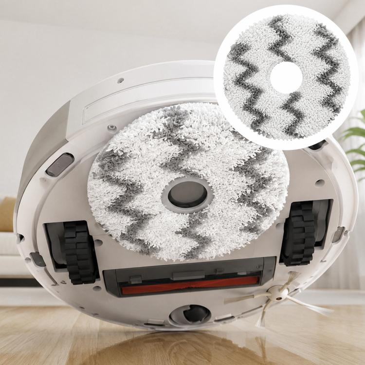 For Dreame X50 / X50 Pro / X40 Enhanced Edition / S40 Enhanced Edition Robot Vacuum Cleaner Replacement Parts, White Striped Mop Pad, Blue Striped Mop Pad, Filter, Main Brush Cover, Mop Pad Holder
