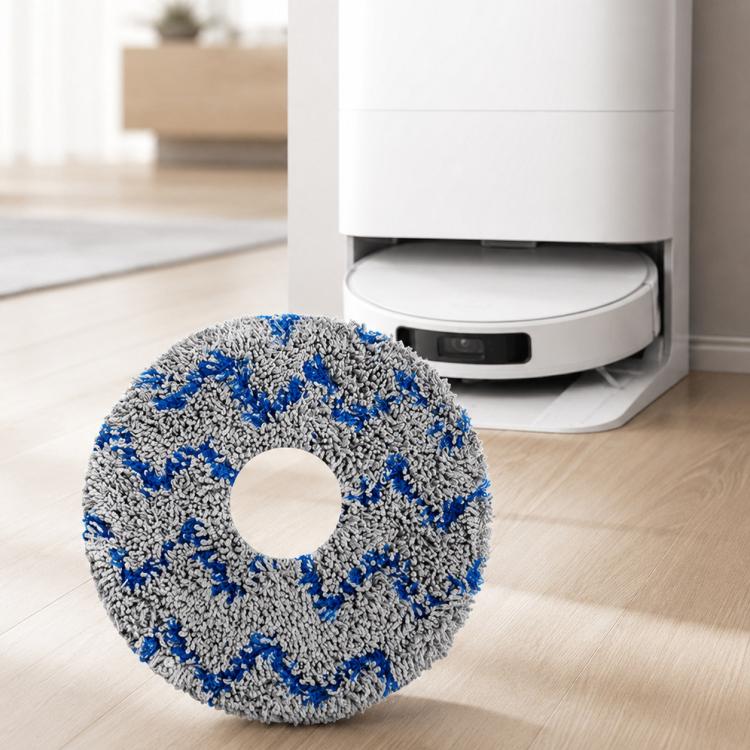 For Dreame X50 / X50 Pro / X40 Enhanced Edition / S40 Enhanced Edition Robot Vacuum Cleaner Replacement Parts, White Striped Mop Pad, Blue Striped Mop Pad, Filter, Main Brush Cover, Mop Pad Holder