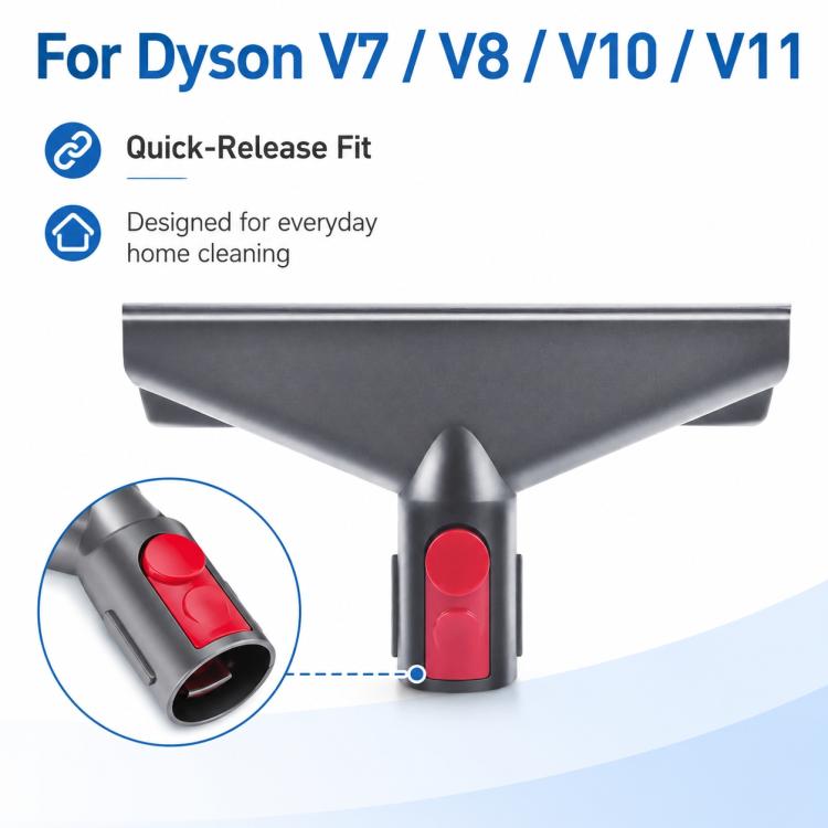 For Dyson V7 / V8 / V10 / V11 Vacuum Cleaner Replacement Parts, Wide Flat Nozzle Mattress Brush Head