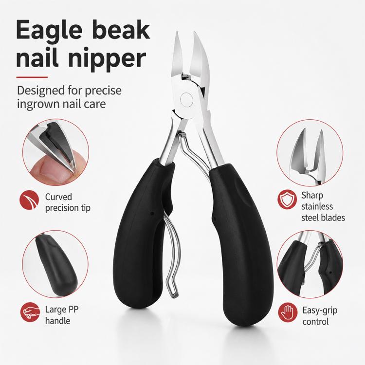 Nail Clipper for Paronychia Stainless Steel Olecranon Nail Nipper, Nail Clipper