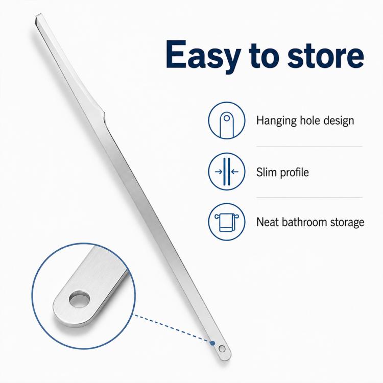 Round Hole Style Stainless Steel Heel Callus Foot Scraper Foot Care Tool, Round Hole Style Foot Scraper