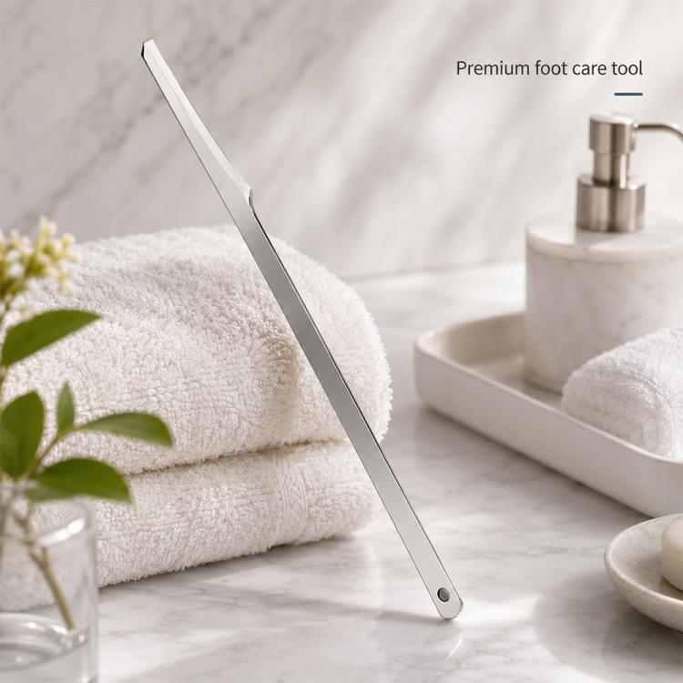 Round Hole Style Stainless Steel Heel Callus Foot Scraper Foot Care Tool, Round Hole Style Foot Scraper