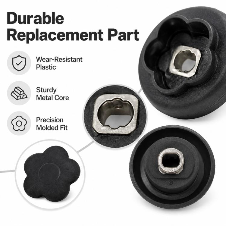 For Monsieur Cuisine Connect Food Processor Blade Motor Coupling Replacement Parts, 5 Gears, 7 Gears, 12 Gears