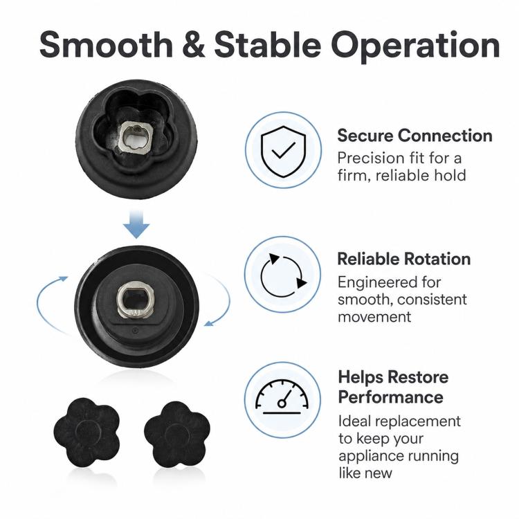 For Monsieur Cuisine Connect Food Processor Blade Motor Coupling Replacement Parts, 5 Gears, 7 Gears, 12 Gears