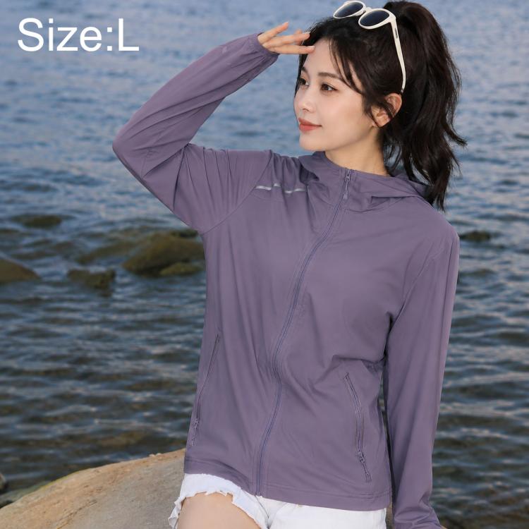 UPF50+ Lightweight Breathable Sun Protection Women Jacket, M, L, XL, 2XL