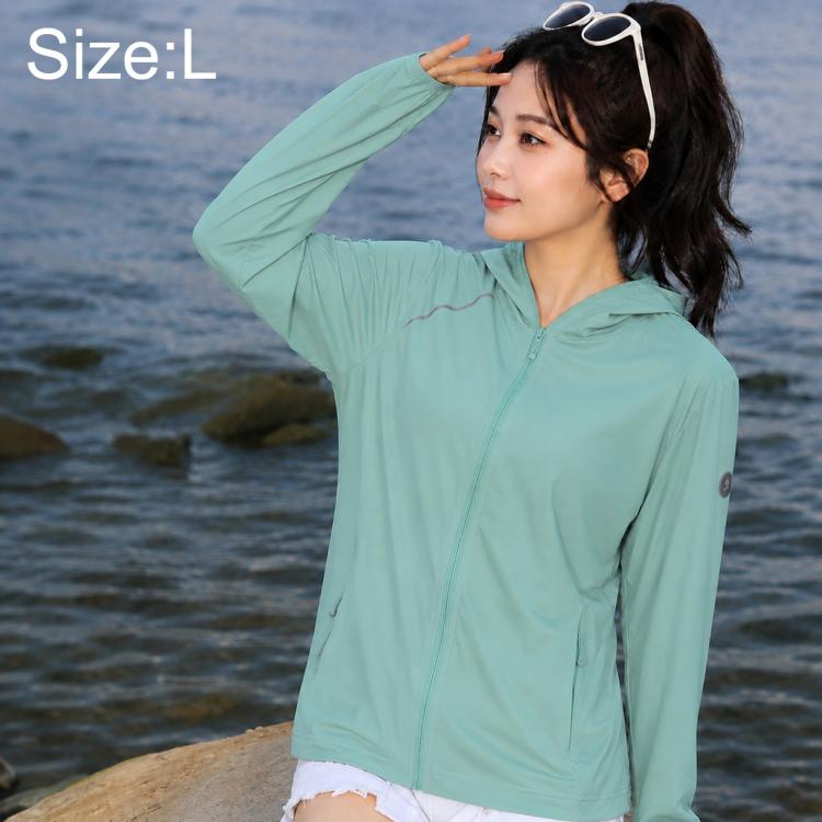 UPF50+ Lightweight Breathable Sun Protection Women Jacket, M, L, XL, 2XL