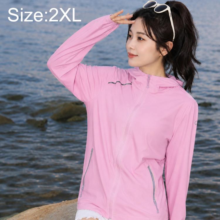 UPF50+ Lightweight Breathable Sun Protection Women Jacket, M, L, XL, 2XL