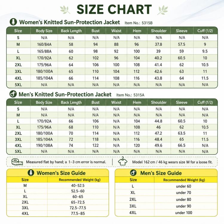 UPF50+ Lightweight Breathable Sun Protection Women Jacket, 3XL, 4XL