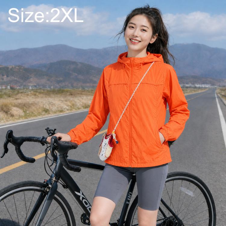 UPF50+ Cooling Fiber Lightweight Breathable Sun Protection Women Coat, M, L, XL, 2XL, 3XL, 4XL