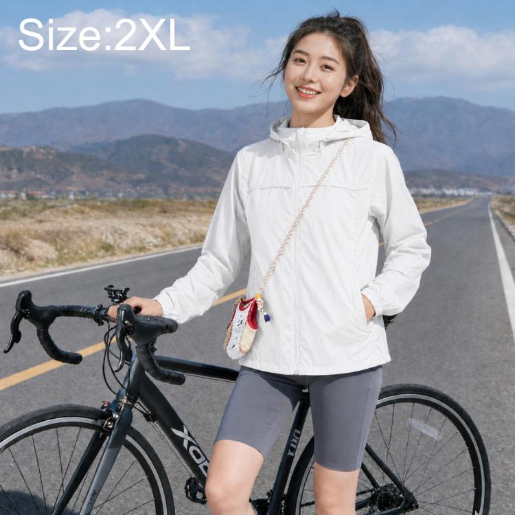 UPF50+ Cooling Fiber Lightweight Breathable Sun Protection Women Coat, M, L, XL, 2XL, 3XL, 4XL