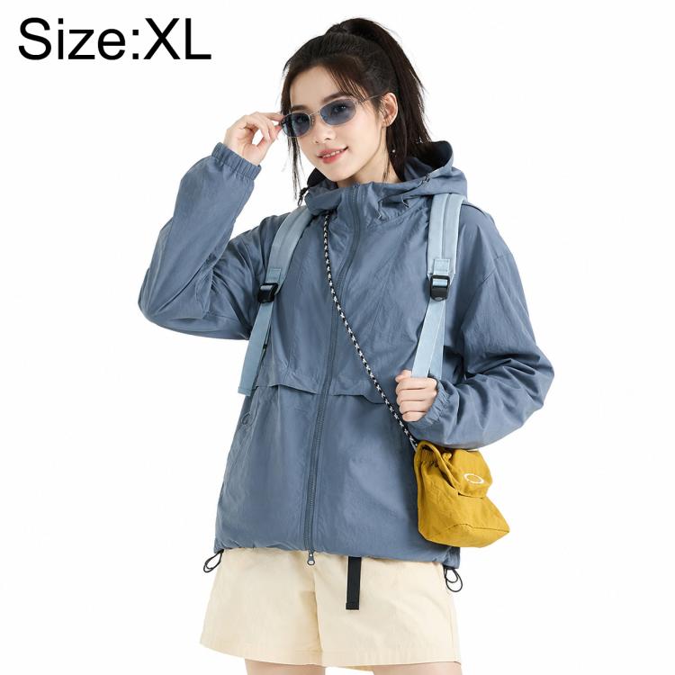 UPF50+ Cooling Fiber Lightweight Breathable Sun Protection Coat, XL, 2XL, 3XL