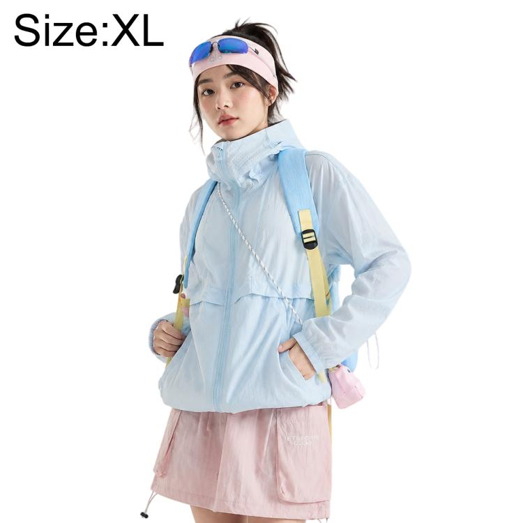UPF50+ Cooling Fiber Lightweight Breathable Sun Protection Coat, XL, 2XL, 3XL