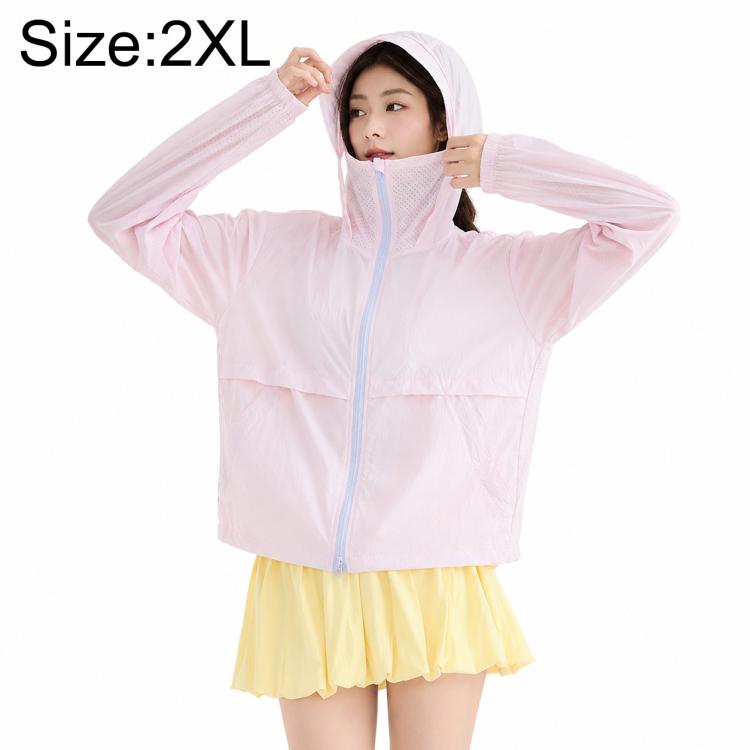 UPF50+ Cooling Fiber Lightweight Breathable Sun Protection Coat, XL, 2XL, 3XL