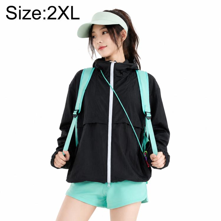 UPF50+ Cooling Fiber Lightweight Breathable Sun Protection Coat, XL, 2XL, 3XL