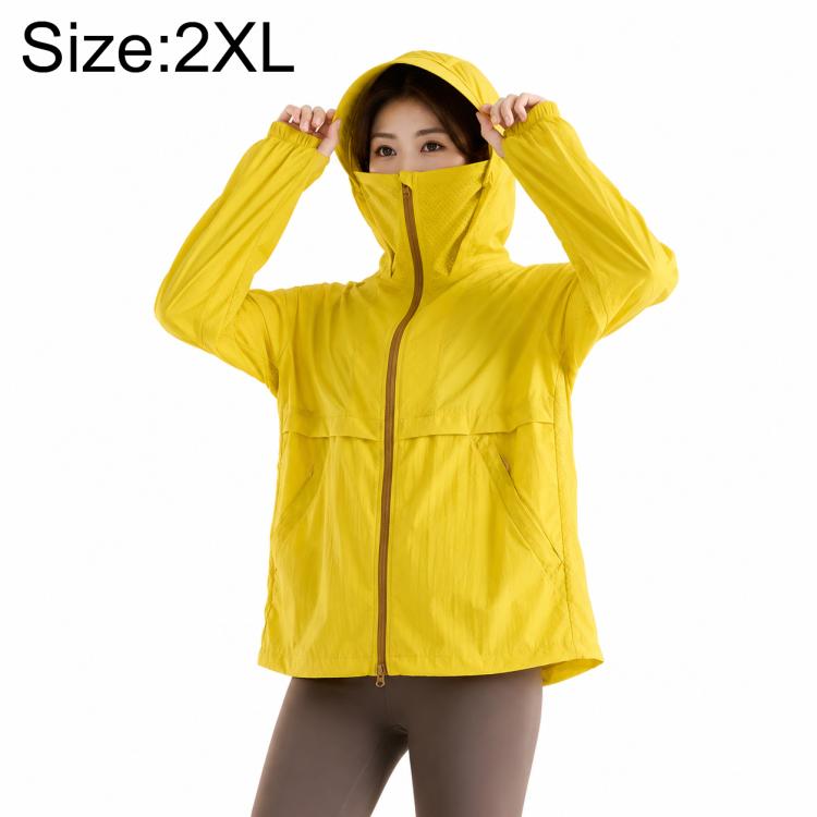 UPF50+ Cooling Fiber Lightweight Breathable Sun Protection Coat, XL, 2XL, 3XL