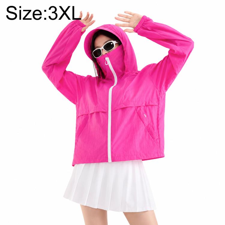 UPF50+ Cooling Fiber Lightweight Breathable Sun Protection Coat, XL, 2XL, 3XL