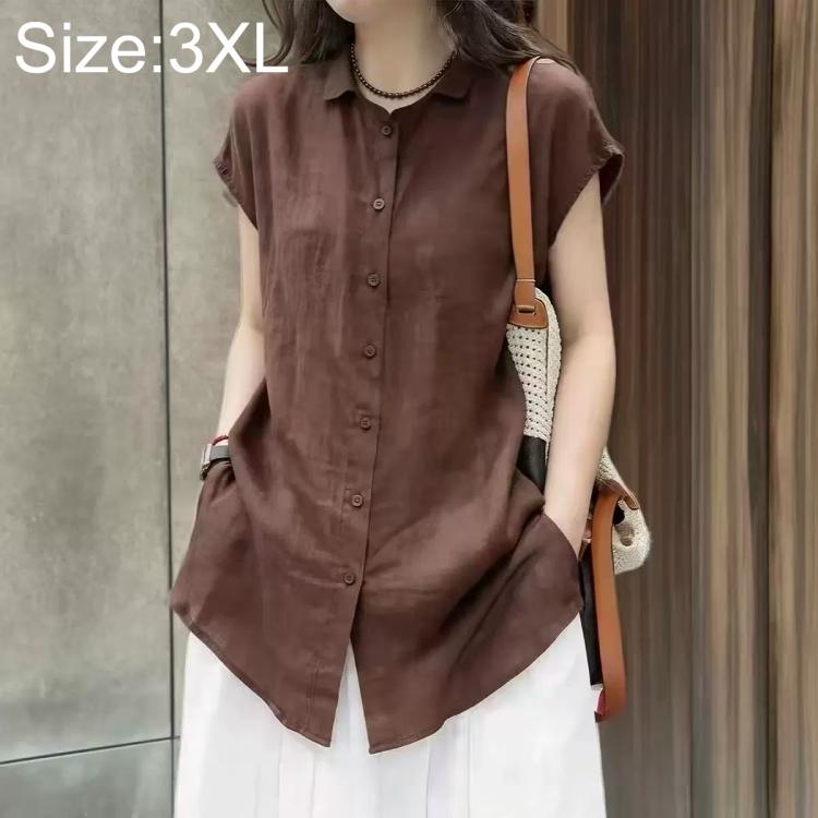Lightweight Wrinkle-Resistant Quick-Dry Women Short Sleeve Shirt, M, L, XL, 2XL, 3XL