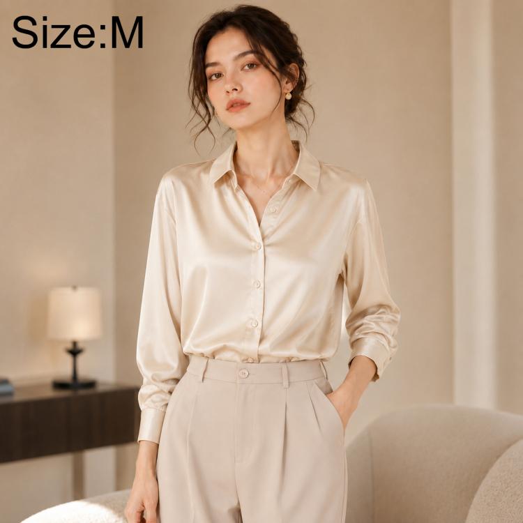 Vintage Hong Kong-Inspired Style Women Long Sleeve Shirt, S, M, L, XL, 2XL, 3XL