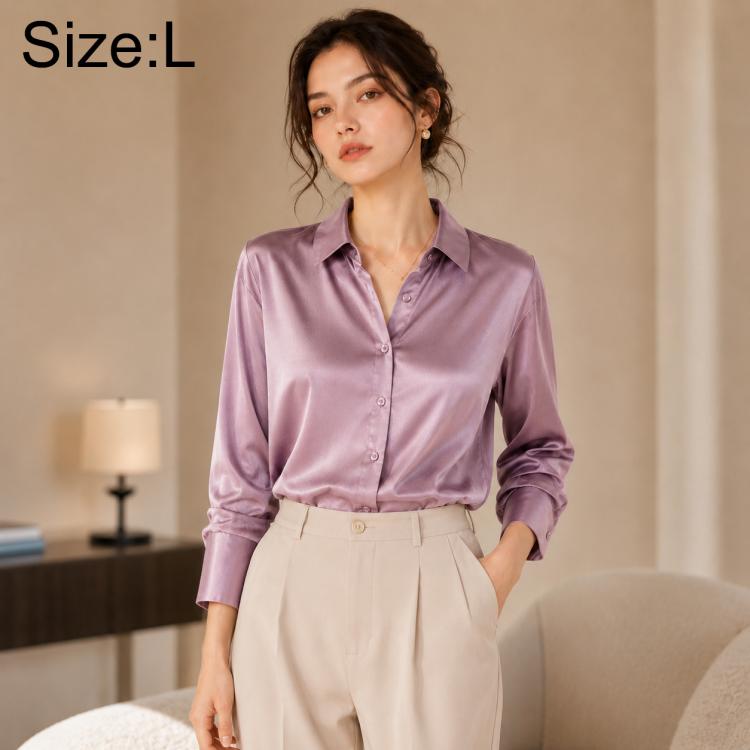 Vintage Hong Kong-Inspired Style Women Long Sleeve Shirt, S, M, L, XL, 2XL, 3XL