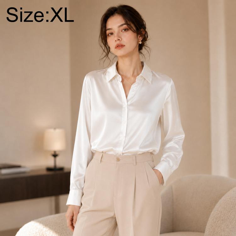Vintage Hong Kong-Inspired Style Women Long Sleeve Shirt, S, M, L, XL, 2XL, 3XL
