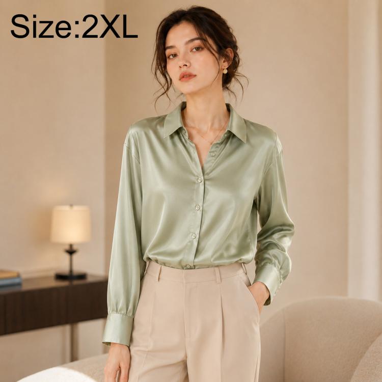 Vintage Hong Kong-Inspired Style Women Long Sleeve Shirt, S, M, L, XL, 2XL, 3XL