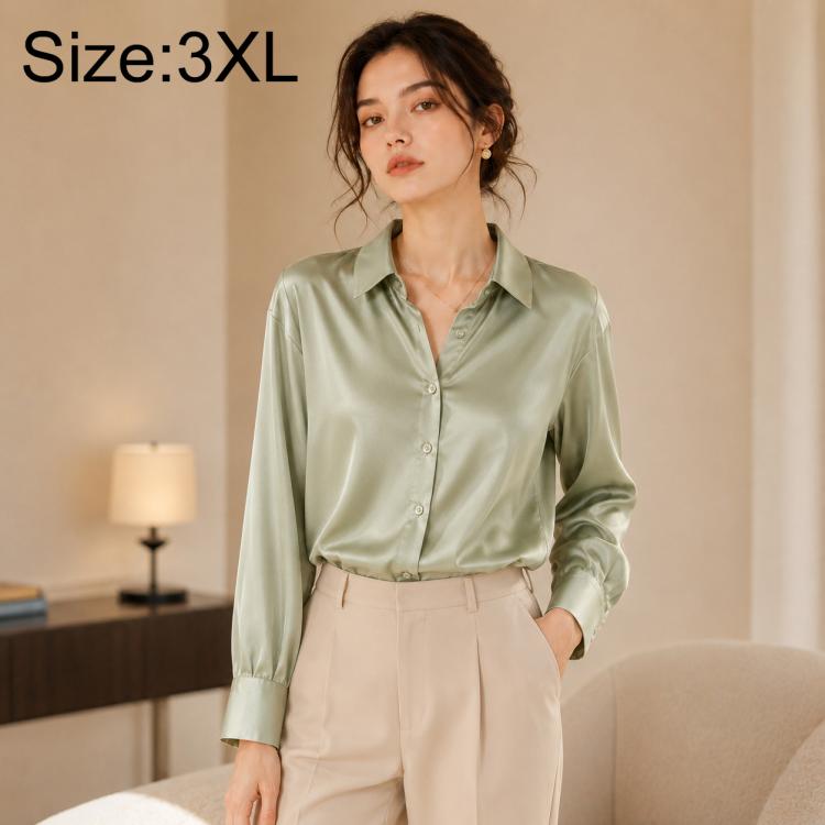 Vintage Hong Kong-Inspired Style Women Long Sleeve Shirt, S, M, L, XL, 2XL, 3XL