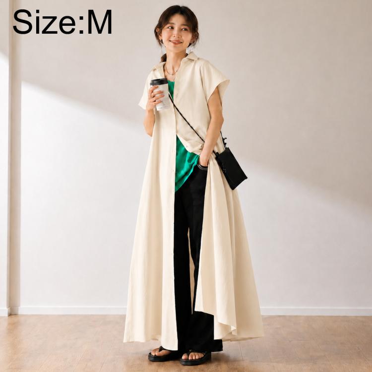 Short Sleeve Casual Short Sleeve Lapel Shirt Dress, S, M, L, XL, 2XL