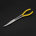 11 Inch Multi-function 25 Degree Bending Needle-nosed Pliers Hand Tool, 25 Degree Bending