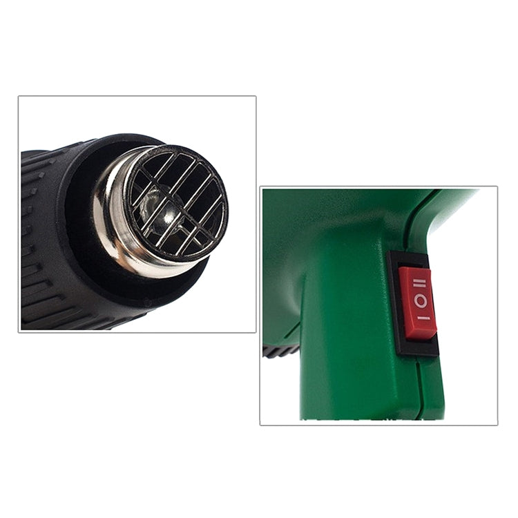 BAKU BK-8033 1600W 50Hz Hot Air Gun, AC 220V, EU Plug, AC 220V EU Plug