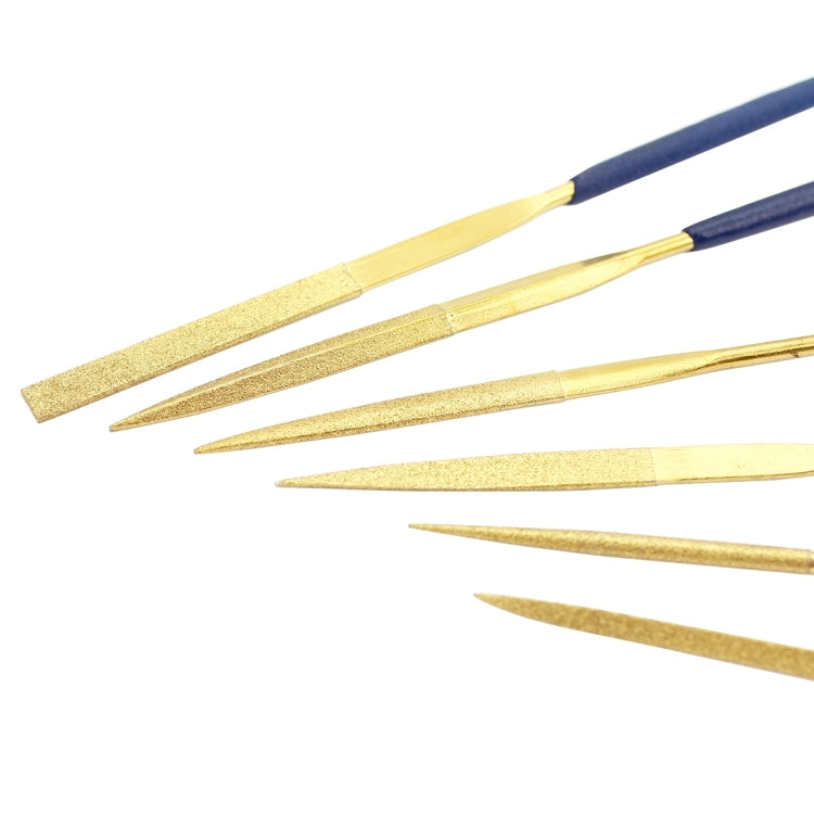 JF-170407 10 in 1 3x140mm Gold Plating Files Group Tool Set, JF-170407